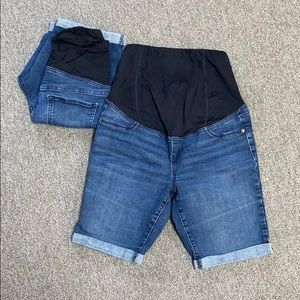 Set of 2 Isabel maternity Bermuda shorts